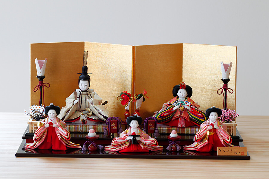 クラシックスタイルのおしゃれな衣裳着雛人形 | ひととえ