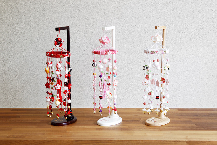 雛人形の隣に飾ってより華やかに | オリジナルつるし雛