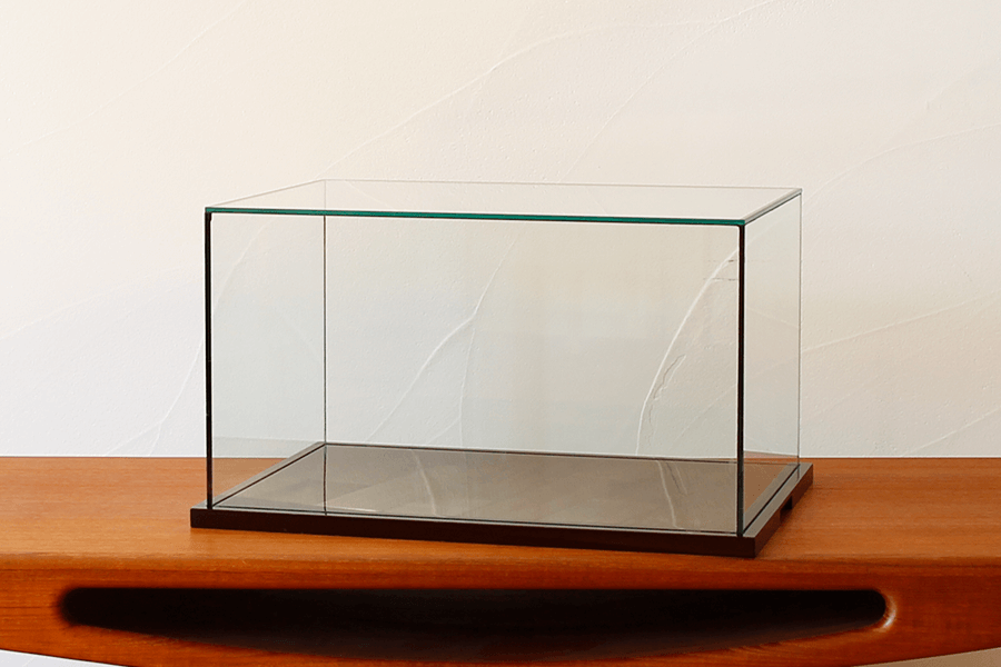 高級感あふれるオリジナルガラスケース | 雛人形のひととえ