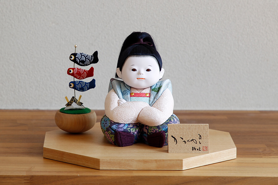御所・おぼこ｜洗練された衣裳が魅力！木目込みおぼこ人形｜五月人形の