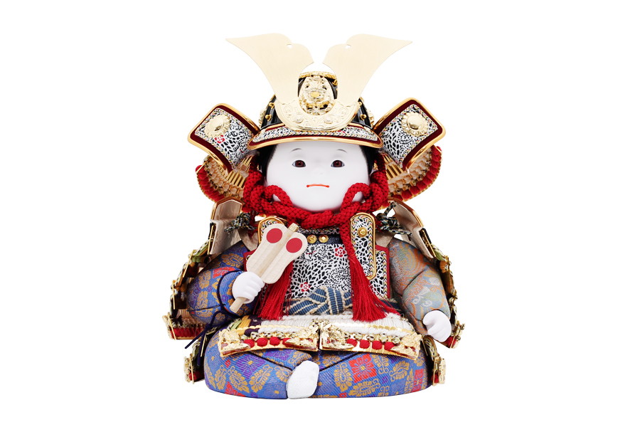 五月人形　優 - ゆたか - 鎧着童大将