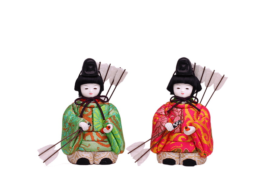 木目込み雛人形　愛 - あい - 11号　随身