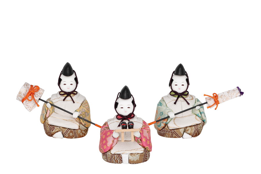 木目込み雛人形　温 - ぬくもり - 11号　仕丁