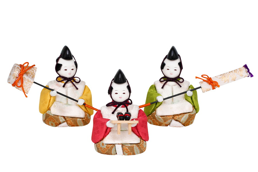 木目込み雛人形　祝 - いわい - 11号　仕丁