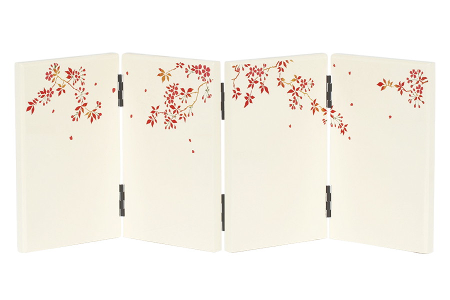 塗屏風 - 山桜 - 白 - 11号