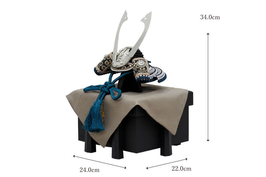 【21】ひな祭り★雛人形★鎧兜飾り台★展示品m 公式】五月人形 奉納鎧 - 環 - たまき - 三日月 | 雛人形