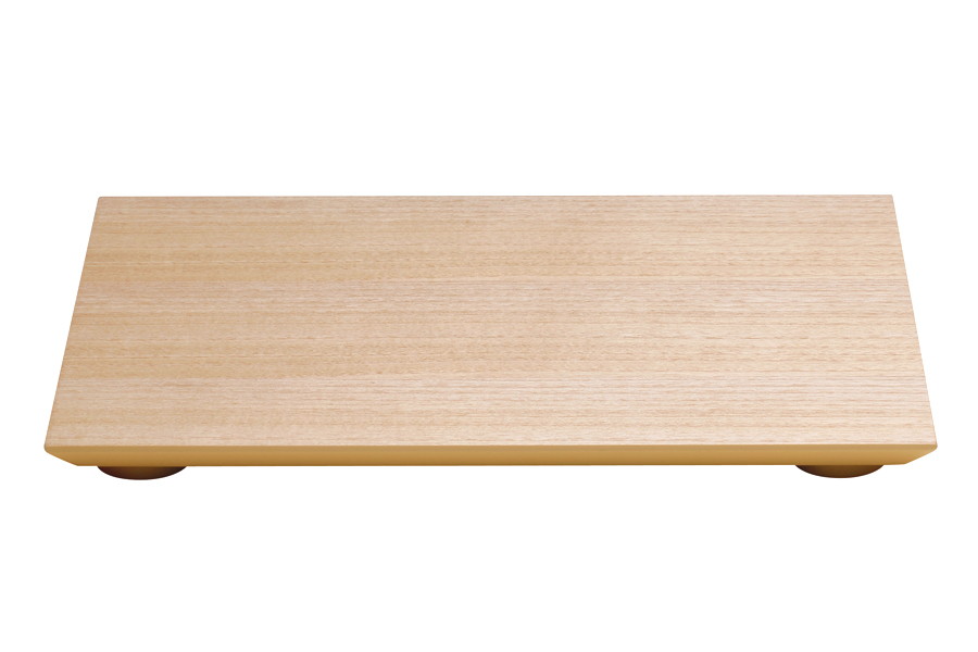 平台飾り台B - 大サイズ - 白木