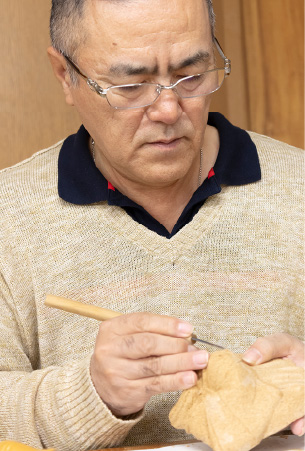 人形工房ひととえ代表 木目込み原型師 松永 隆志