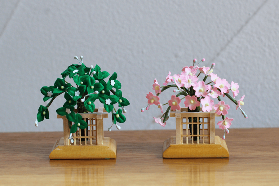 京都御所由来の桜橘を飾る | 花 | 雛人形のひととえ 京都御所由来の桜橘を飾る | 花 | 雛人形のひととえ