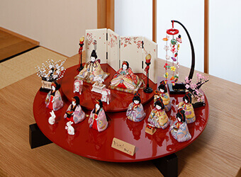 公式】飾り台のこだわり | 雛人形(ひな人形)と五月人形 | マンション